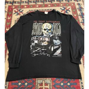 1999 WWF Stone Cold Steve Austin TEXAS RATTLESNAKE VTG Long Sleeve Shirt WWE XL